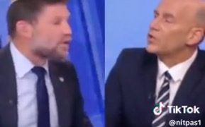 En direct, Smotrich accuse un journaliste de gauche de participer au sabotage de la société israélienne