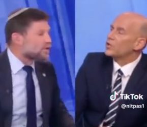 En direct, Smotrich accuse un journaliste de gauche de participer au sabotage de la société israélienne