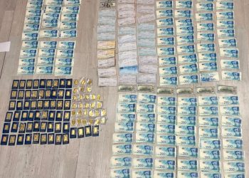Saisie record dans les milieux criminels : 1 million de shekels et des armes