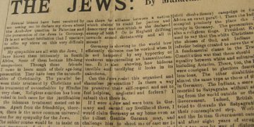 Gandhi et les juifs – pas tout à fait l’histoire à l’eau de rose qu’on nous raconte