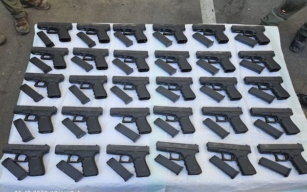 Les FDI ont déjoué une contrebande d’armes d’une valeur de plus d’un million de NIS