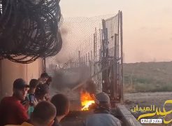 Violente émeute à la bordure de sécurité de Gaza, neuf Arabes blessés