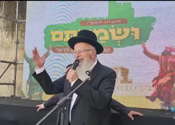 Le rabbin Shmuel Eliyahu : « On ne peut pas abandonner Tel Aviv »