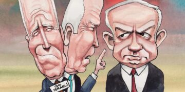 Bibi, chiffe molle, chevauchée par Sinwar et Biden ?