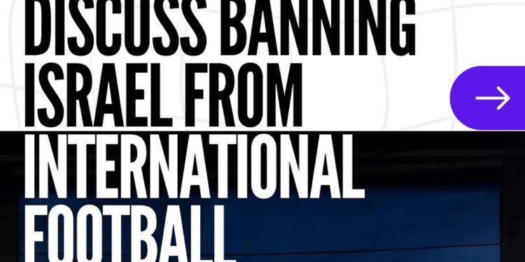 La FIFA examine la demande de la fédération palestinienne de football de suspendre Israël