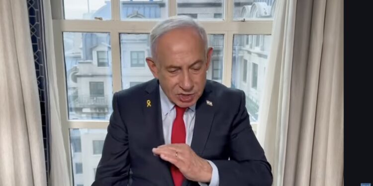 Benjamin Netanyahou : « nous nous battons pour pour notre droit à un État dans notre patrie historique »