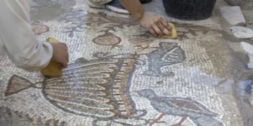 Une inscription de mosaïque pourrait indiquer la plus ancienne maison de retraite connue