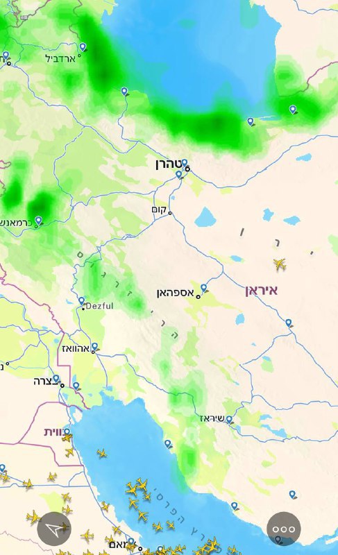 דין פישרעל רקע המתיחות: דיווחים על סגירה זמנית של המרחב האווירי באיראן@N12chat...