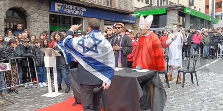 Exécution publique à Andorre d’une effigie portant l’étoile de David : un juif séfarade porte-plainte