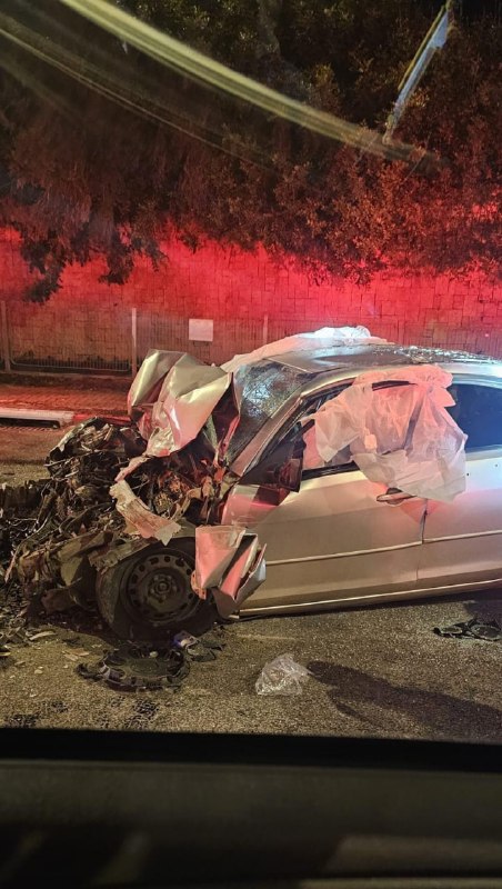 אדר גיציס זירת הירי בשרון. צילום: תיעוד מבצעי מד"א@N12chat...