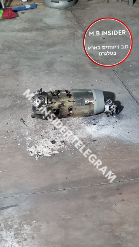 אור רבידתיעוד: חלקי מיירט שאותרו לפני זמן קצר בטמרה. צילום: לפי סעיף 27א'@N12chat...