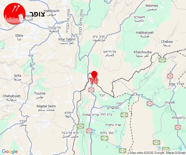 מבזקן 12אזעקות במטולה@N12chat...