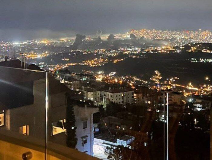 ניר דבוריתיעוד התקיפות בביירות@N12chat...