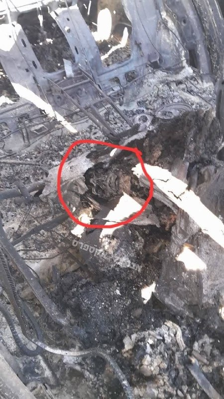 The Iranian Revolutionary Guards claim in a flyer with the attached image that they located the body of an American sold...