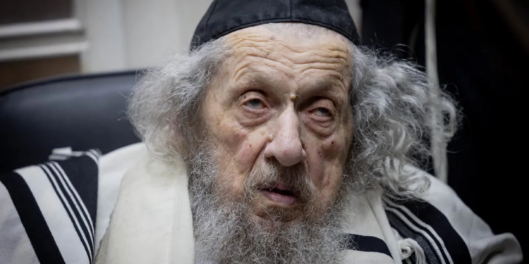 Un rabbin influent ordonne aux députés Haredi de travailler à la dissolution de la Knesset