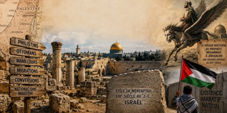 Où sont les sites archéologiques du « peuple palestinien » ?